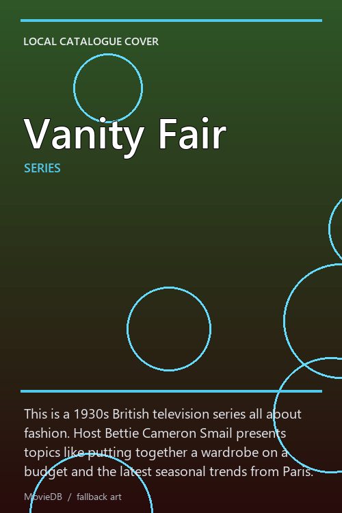 Vanity Fair poster