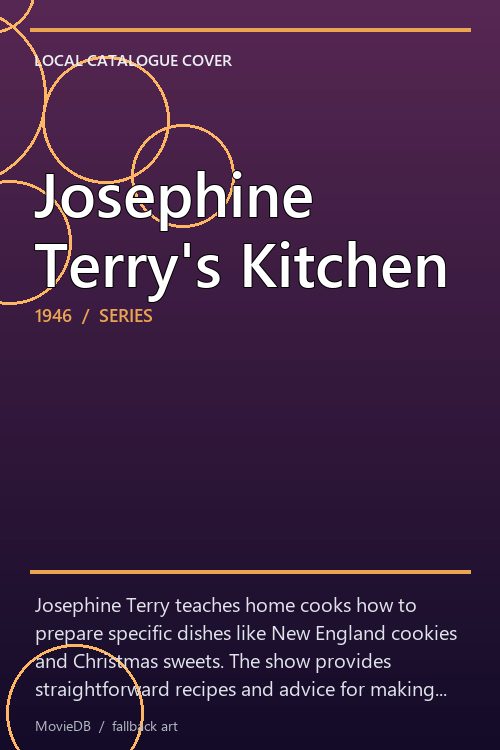 Josephine Terry's Kitchen poster