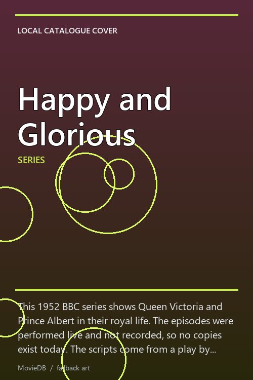 Happy and Glorious poster