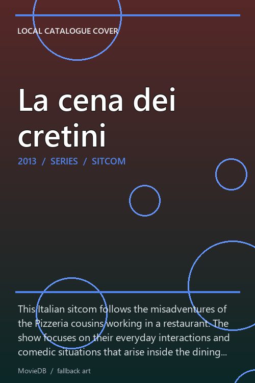 La cena dei cretini poster