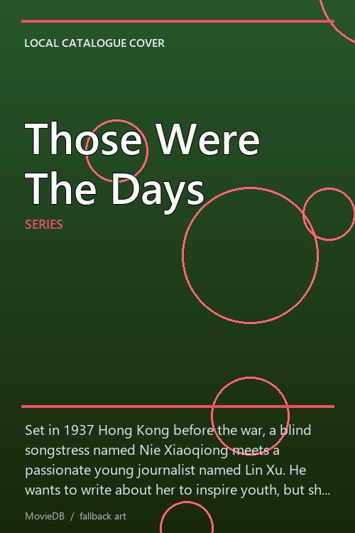 Those Were The Days poster