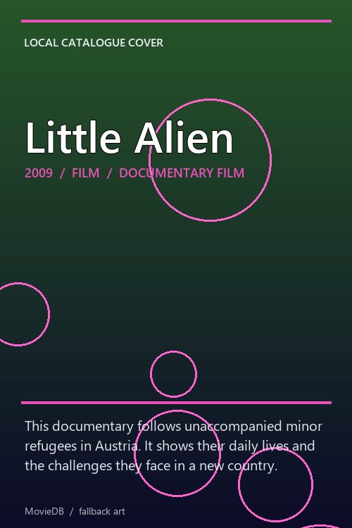 Little Alien poster