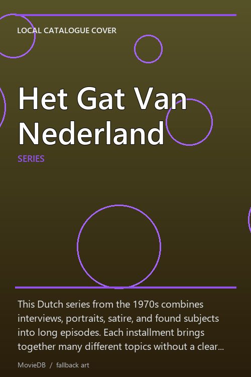 Het Gat Van Nederland poster