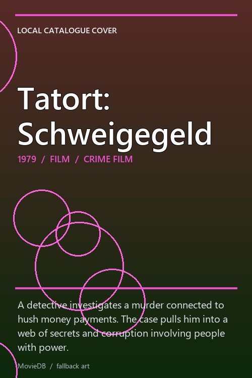 Tatort: Schweigegeld poster