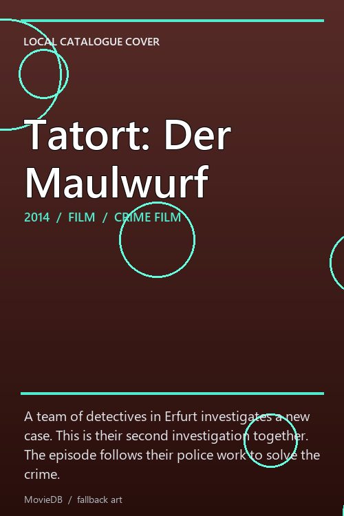 Tatort: Der Maulwurf poster