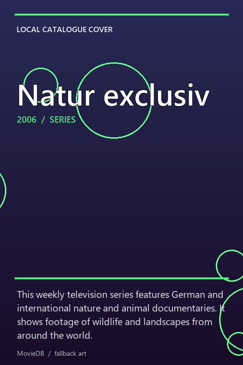 Natur exclusiv poster