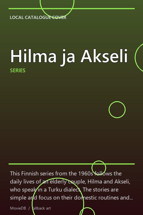 Hilma ja Akseli poster