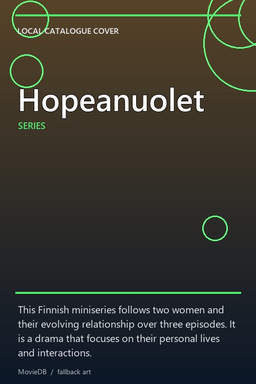 Hopeanuolet poster