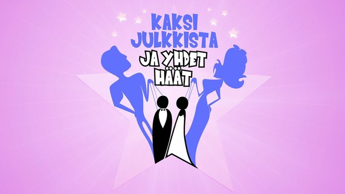 Kaksi julkkista ja yhdet häät poster