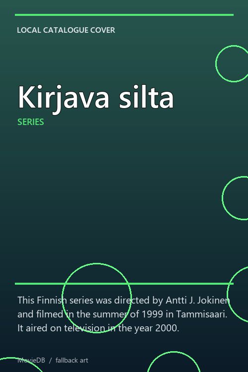 Kirjava silta poster