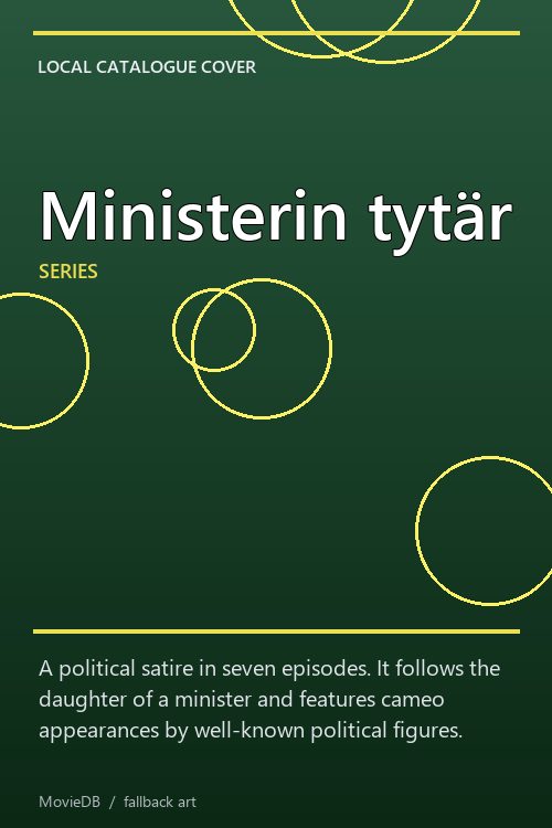 Ministerin tytär poster