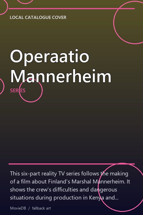 Operaatio Mannerheim poster