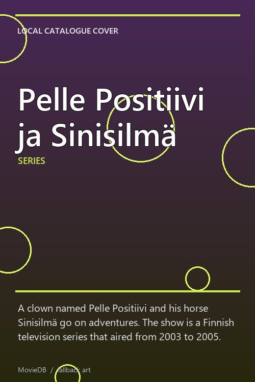 Pelle Positiivi ja Sinisilmä poster