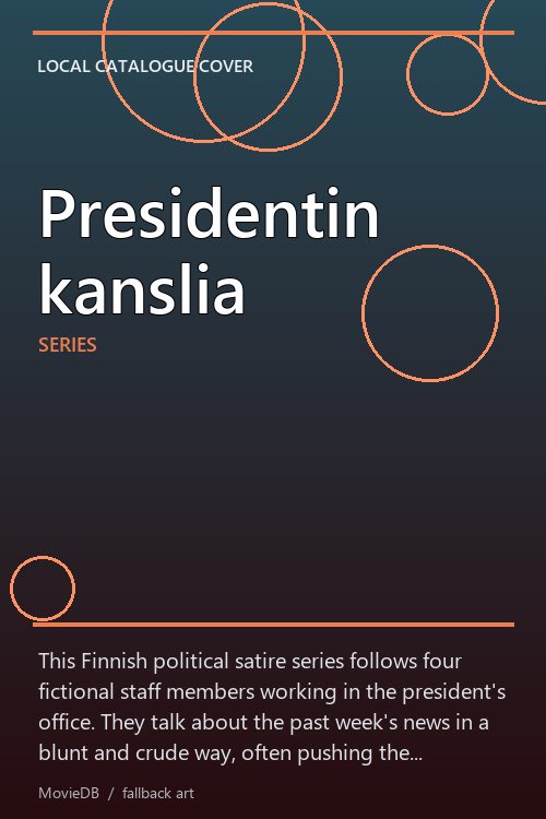 Presidentin kanslia poster
