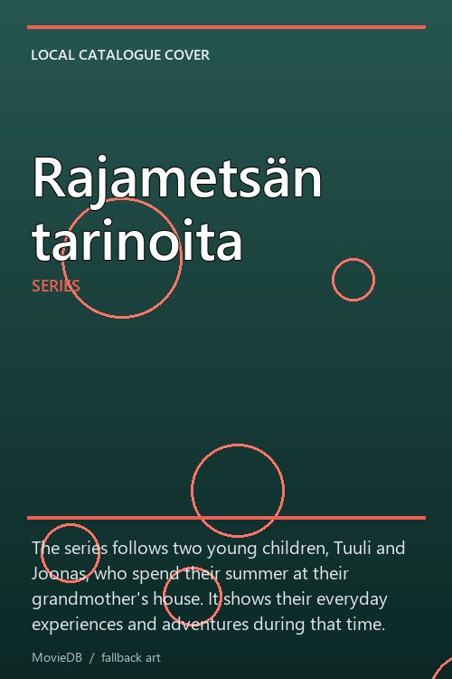 Rajametsän tarinoita poster