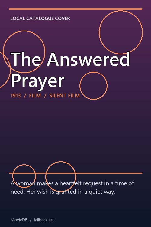 The Answered Prayer poster