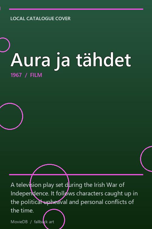 Aura ja tähdet poster