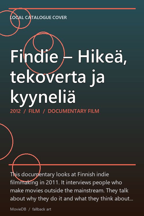 Findie – Hikeä, tekoverta ja kyyneliä poster