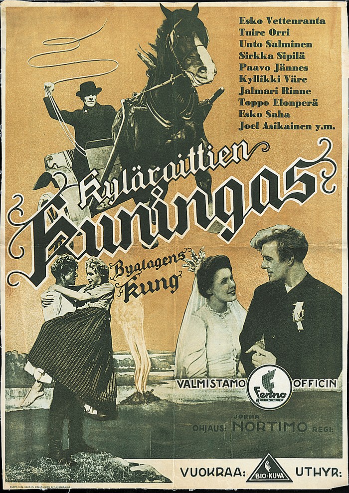 Kyläraittien kuningas poster