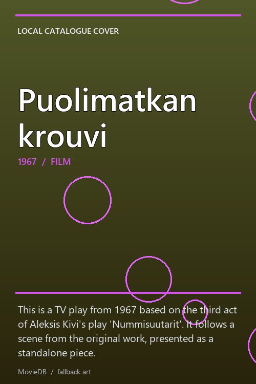 Puolimatkan krouvi poster