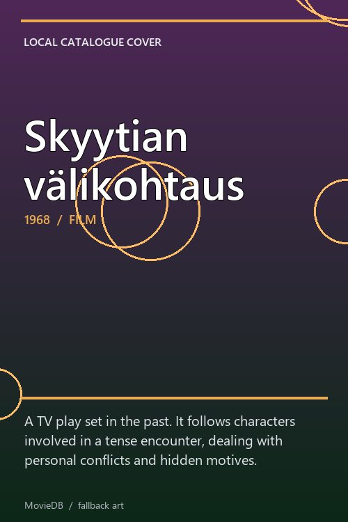 Skyytian välikohtaus poster