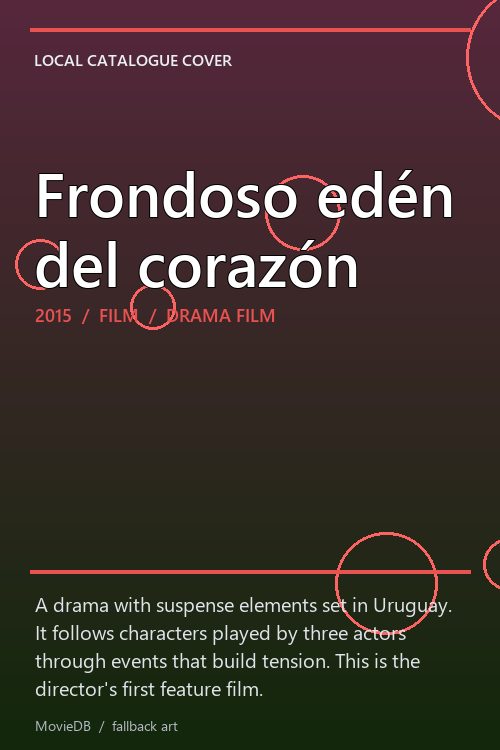 Frondoso edén del corazón poster