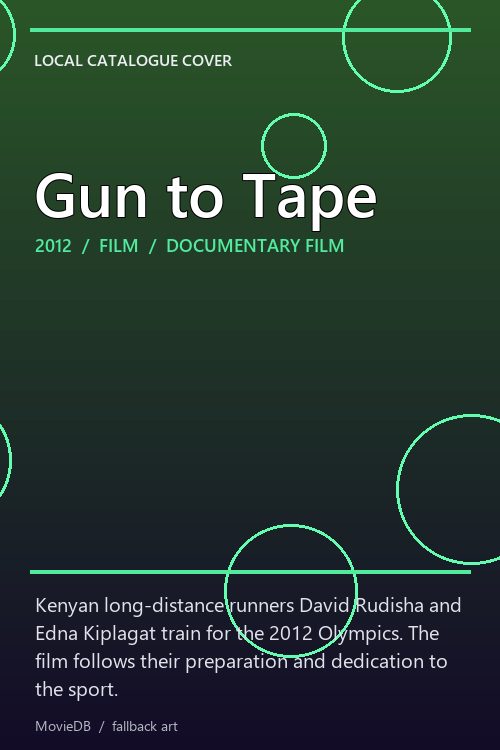 Gun to Tape poster