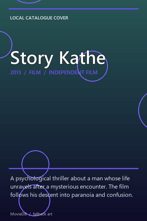 Story Kathe poster