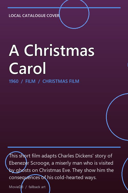A Christmas Carol poster