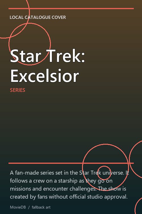 Star Trek: Excelsior poster