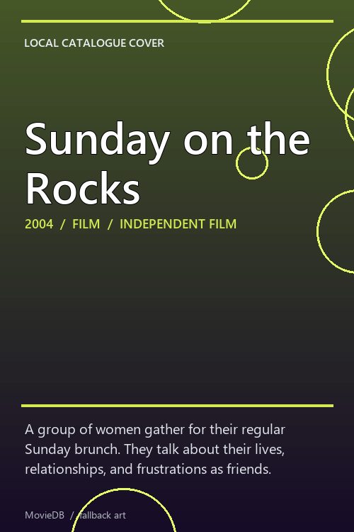 Sunday on the Rocks poster