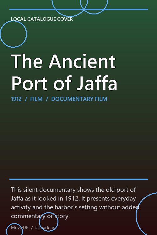 The Ancient Port of Jaffa poster