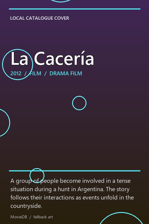 La Cacería poster
