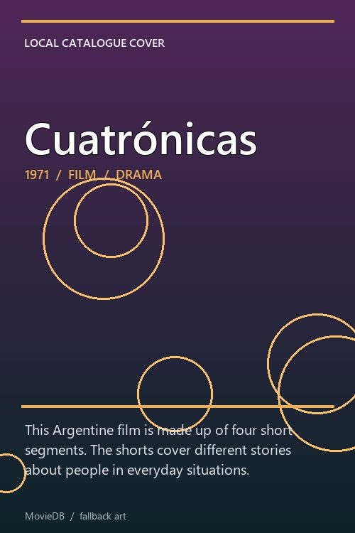 Cuatrónicas poster