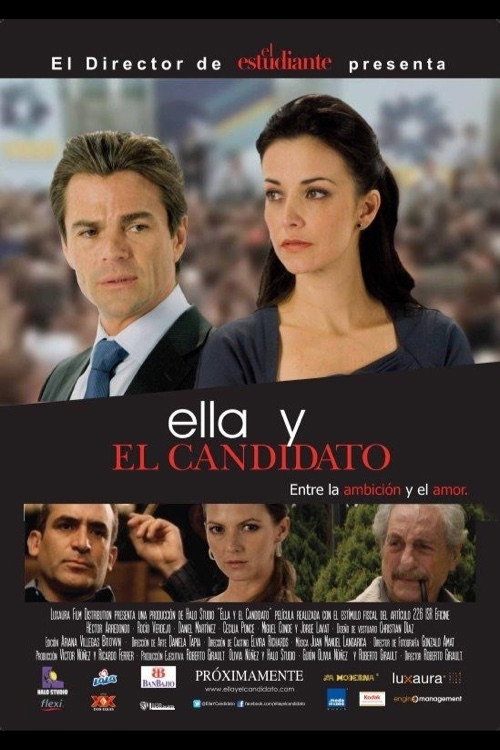 Ella y el candidato poster