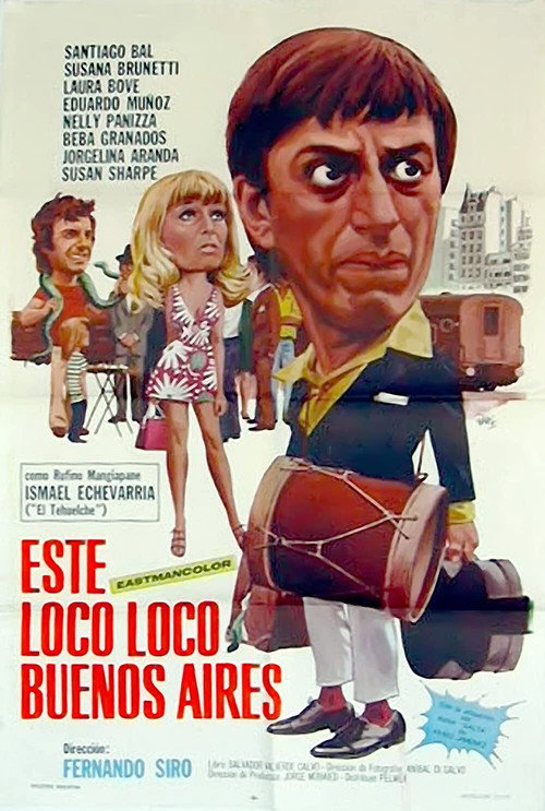 Este loco, loco, Buenos Aires poster