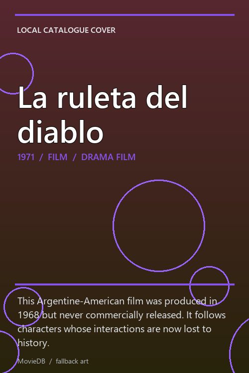 La ruleta del diablo poster
