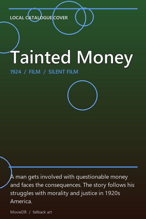 Tainted Money poster