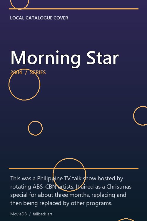 Morning Star poster