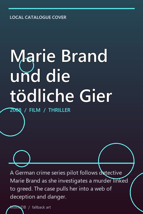Marie Brand und die tödliche Gier poster