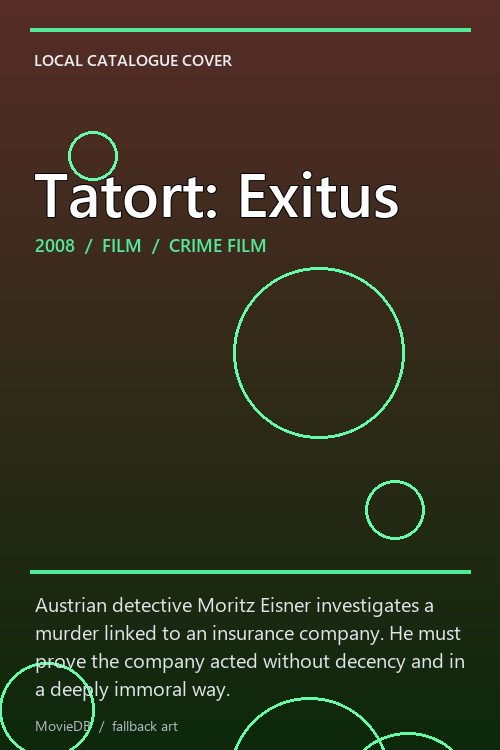 Tatort: Exitus poster