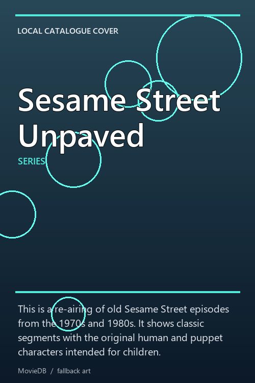 Sesame Street Unpaved poster