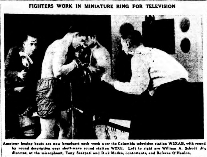 Exhibition Boxing Bouts poster