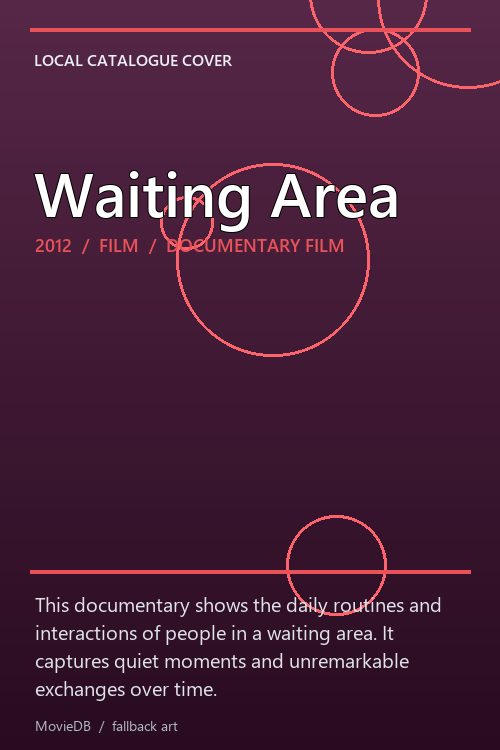 Waiting Area poster
