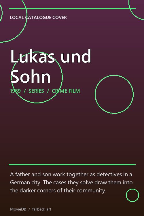 Lukas und Sohn poster