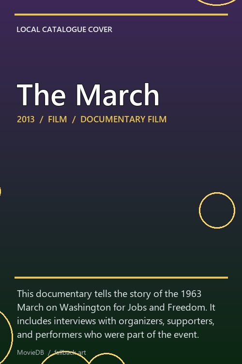 The March poster