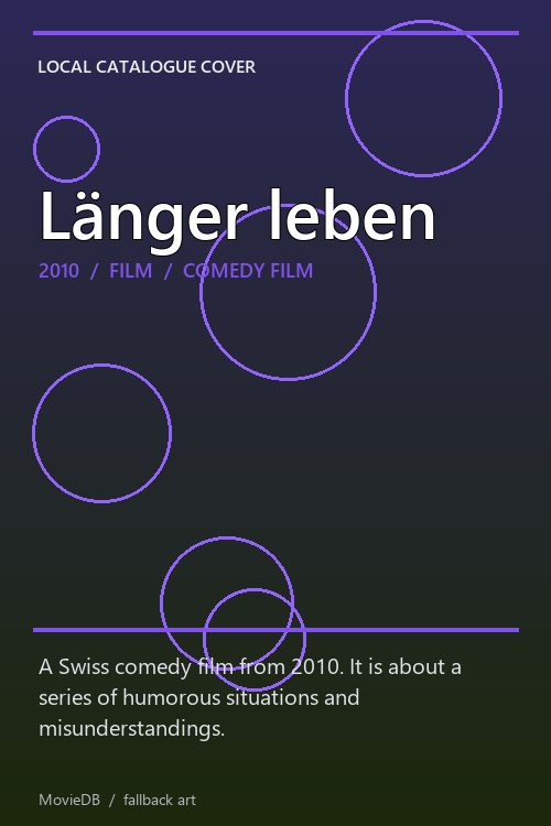 Länger leben poster