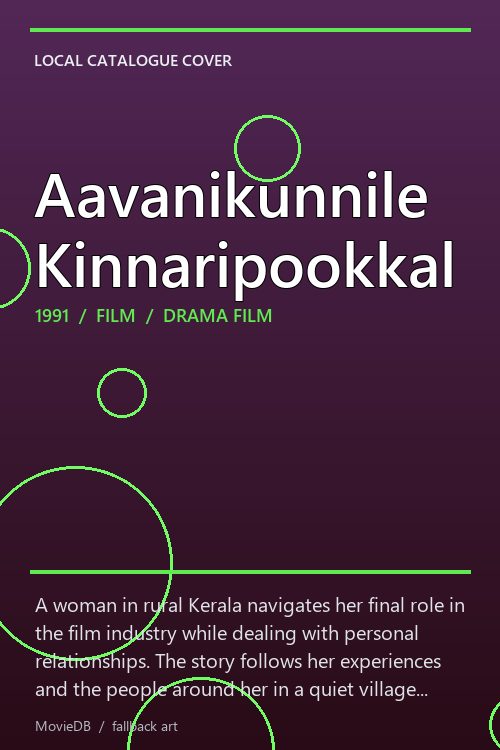 Aavanikunnile Kinnaripookkal poster