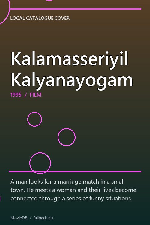 Kalamasseriyil Kalyanayogam poster