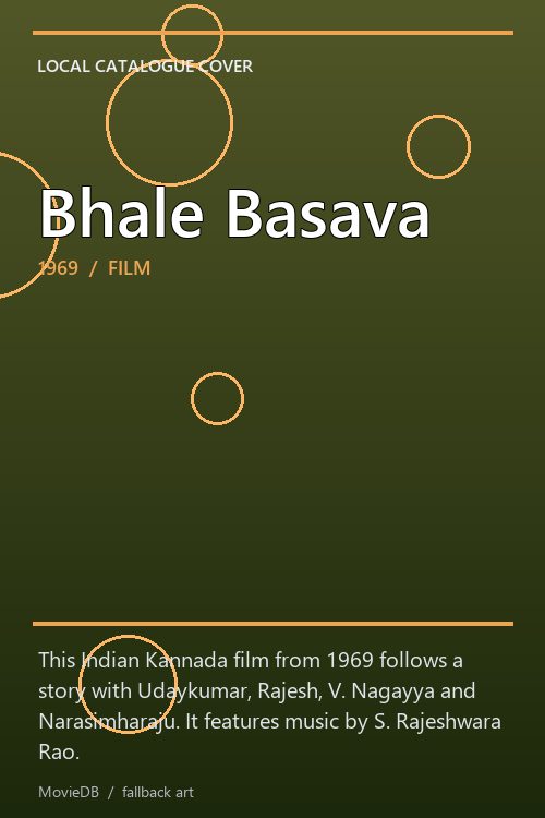 Bhale Basava poster